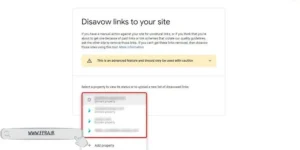 Removal of Google Search Console backlinks