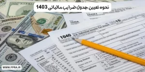 تعیین جدول ضرایب مالیاتی