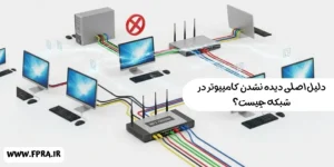 دلیل اصلی دیده نشدن کامپیوتر در شبکه چیست؟ دلیل اصلی دیده نشدن کامپیوتر در شبکه چیست؟