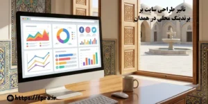 تأثیر طراحی سایت بر برندینگ محلی در همدان